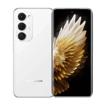 Tecno Spark 40 Pro+ 8GB RAM, 256GB ROM Aurora White Smartphone #KM7 (Dual Physical Sim) Price in Bangladesh - Compare Prices